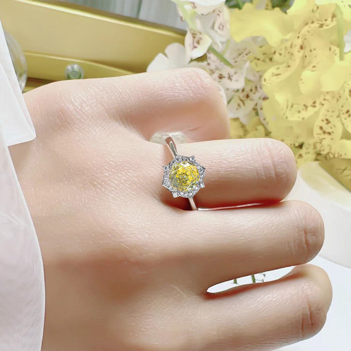 Ensemble Amara Goldenrose en argent