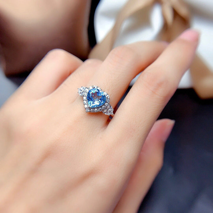 Ensemble de bijoux en argent rouge Amorique
