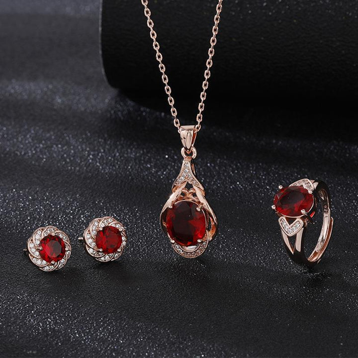 Ensemble de bijoux Rose Gold Roseray