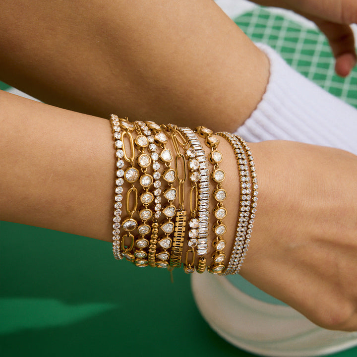 Ensemble de bracelets Sola Maroux doré