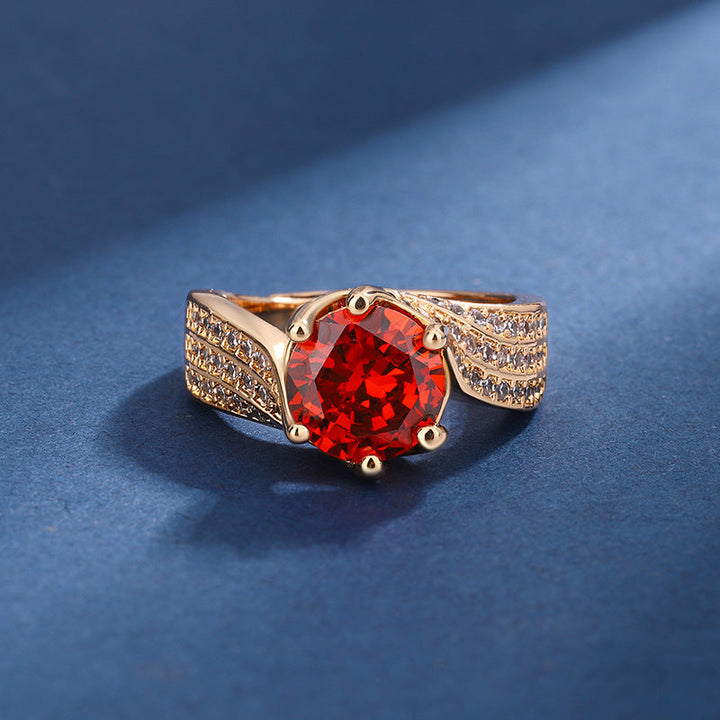 Ensemble de bijoux en champagne or rose