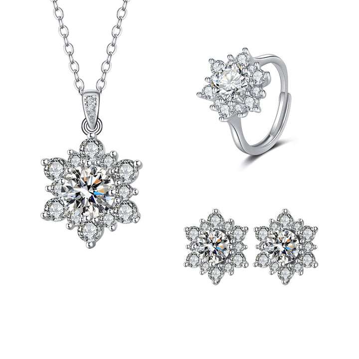 Ensemble de bijoux en argent
