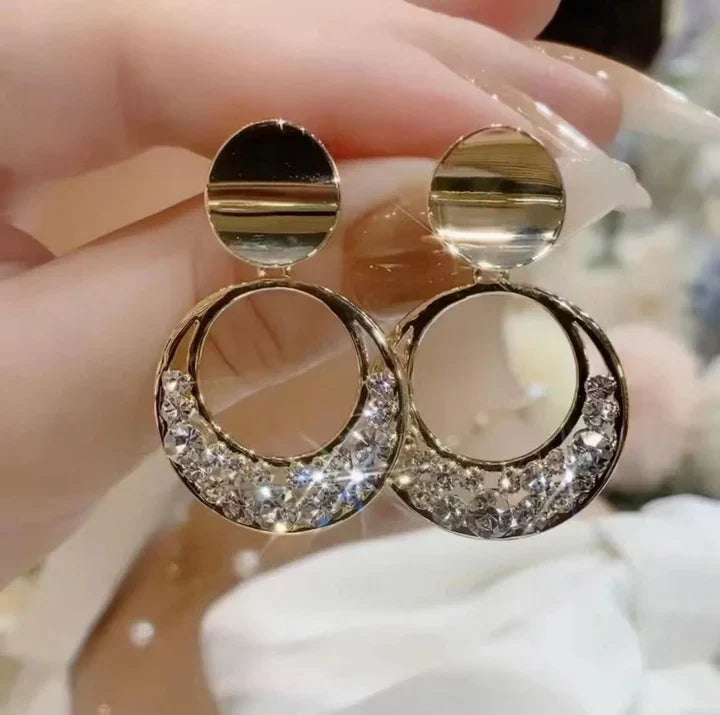 Boucles d'oreilles Valeria Lunaris en or