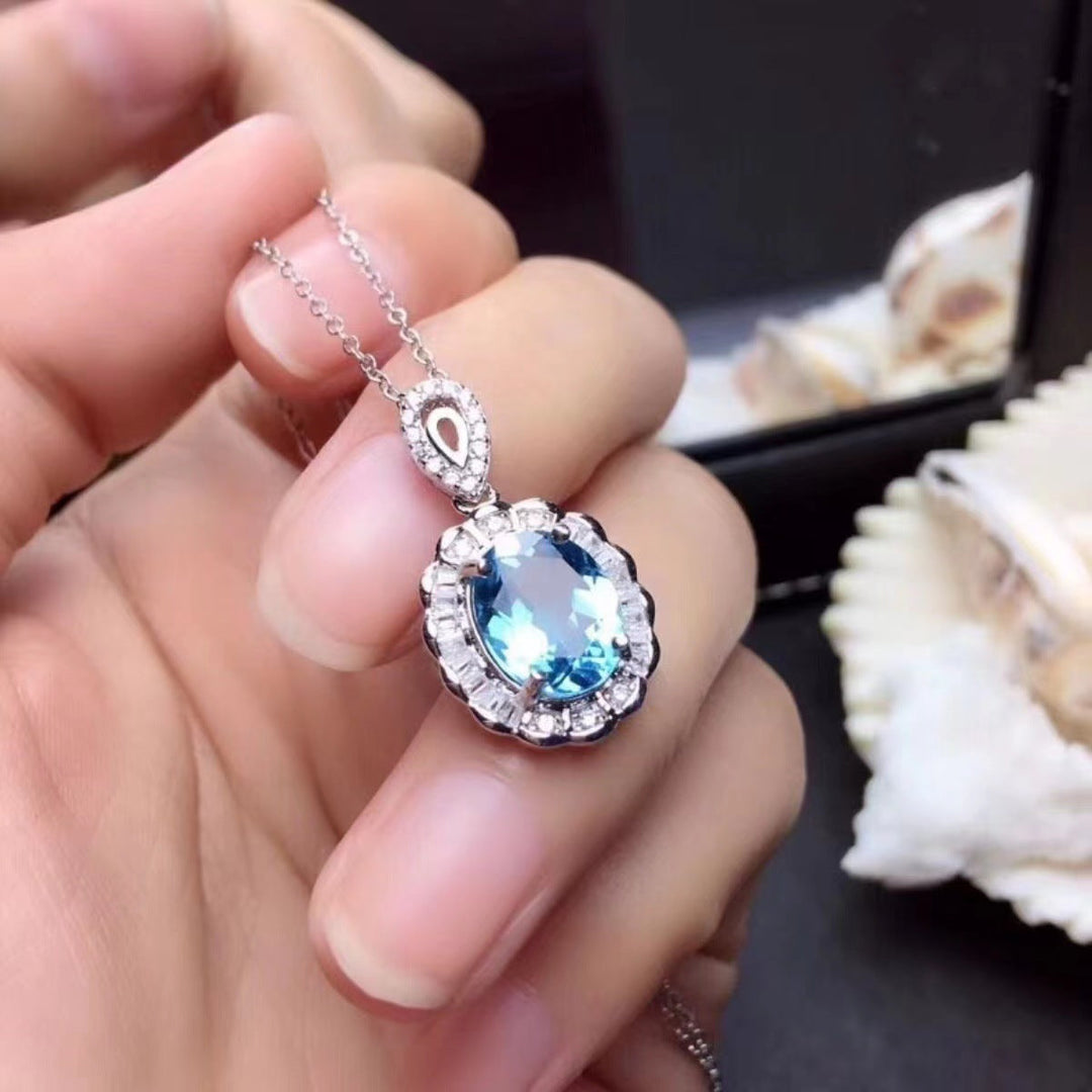 Parure de bijoux en argent
