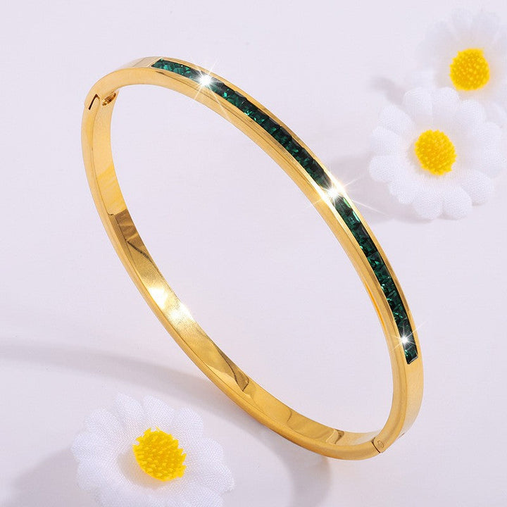 Bracelet Liora Bellanotte or Vert or Or