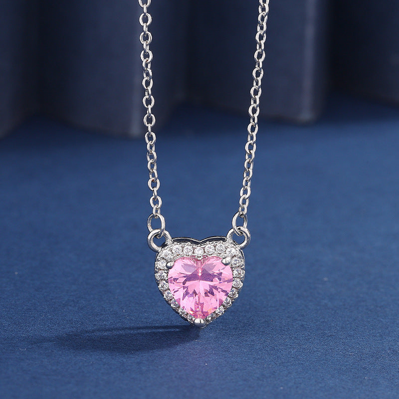 Ensemble de bijoux en argent Amour