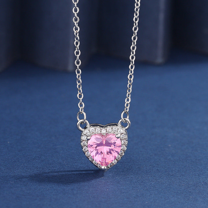 Ensemble de bijoux en argent Amour