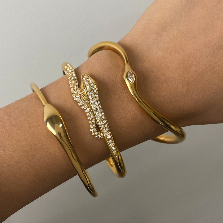 Ensemble de bracelets Cassian Veyne en or