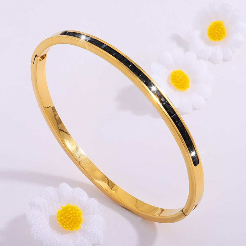 Bracelet Liora Bellanotte or Vert or Or