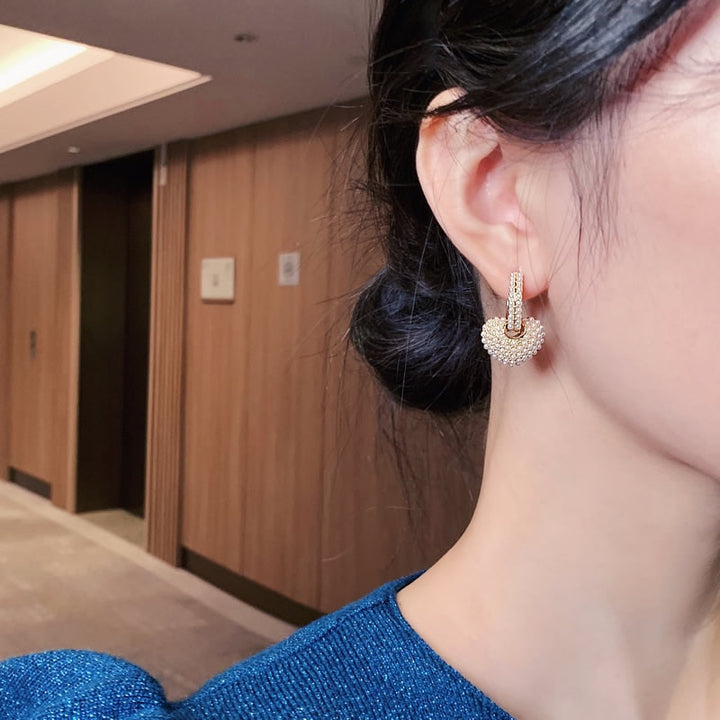Boucles d'oreilles en or Pearl of Love