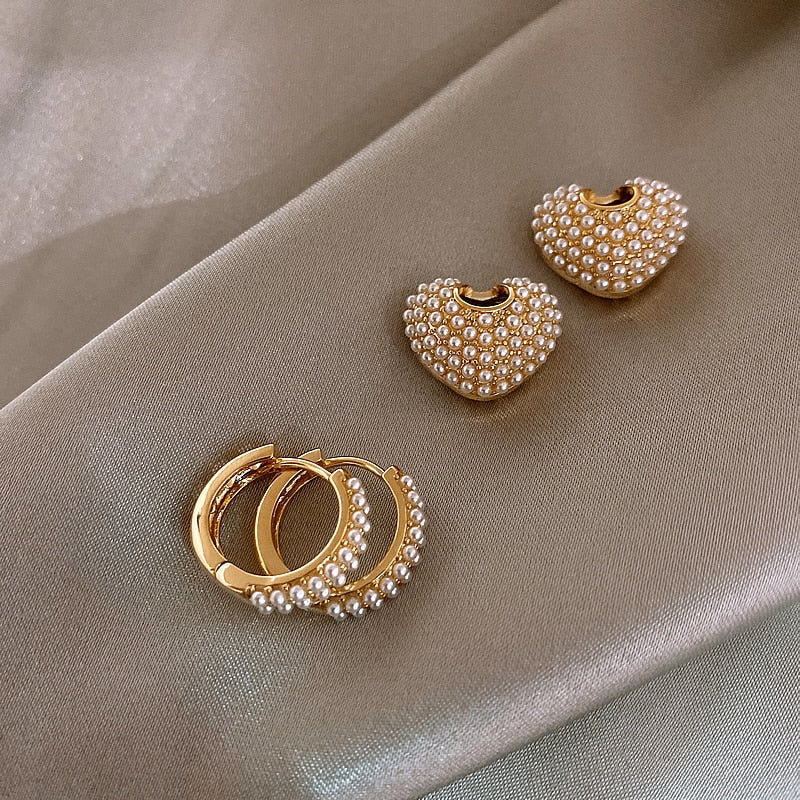 Boucles d'oreilles en or Pearl of Love