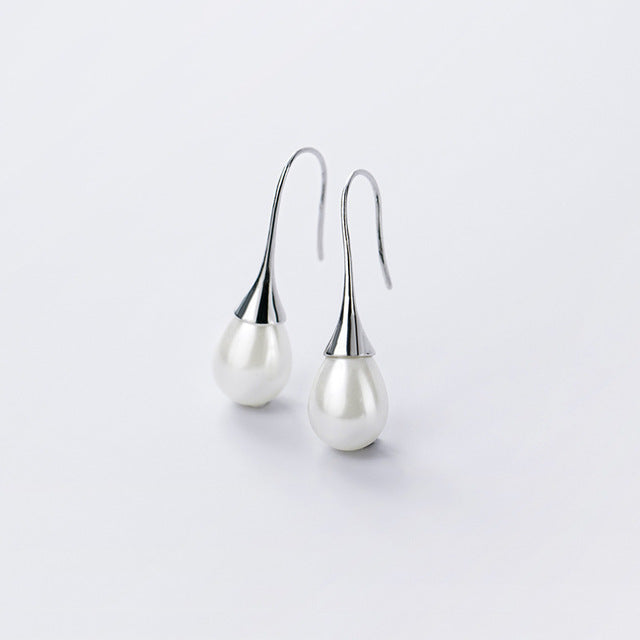 Boucles d'oreilles à perles en goutte
