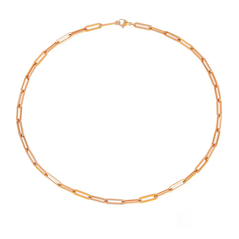 Collier chaîne élégant Archen en argent