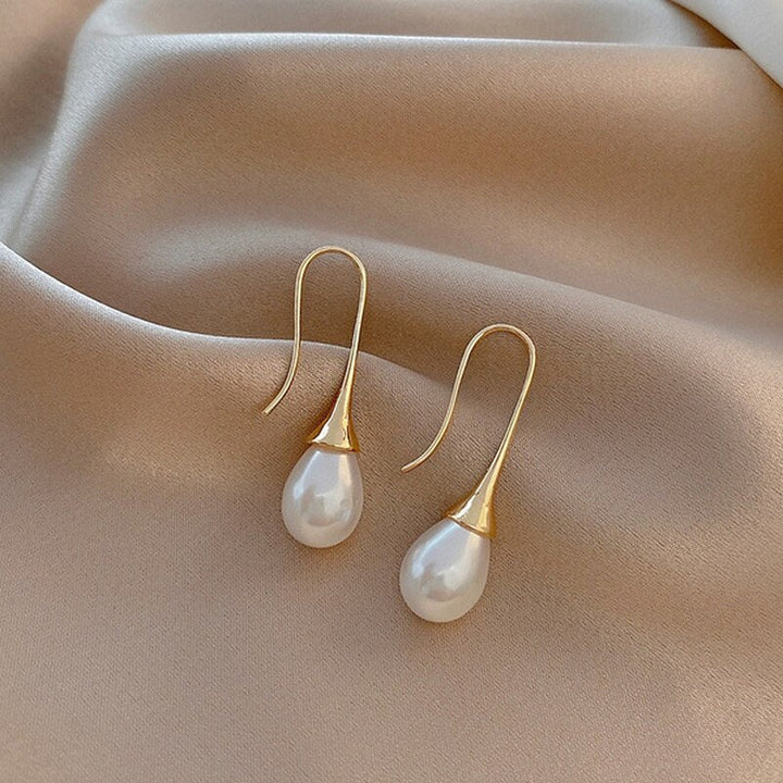Boucles d'oreilles à perles en goutte