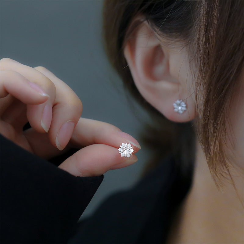 Boucles d'oreilles Camille en argent