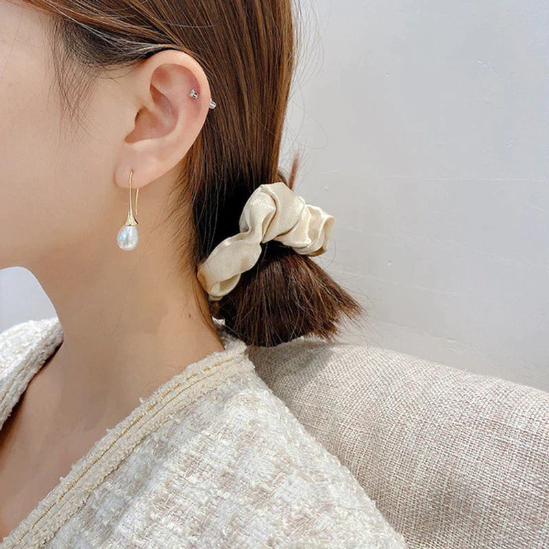 Boucles d'oreilles à perles en goutte