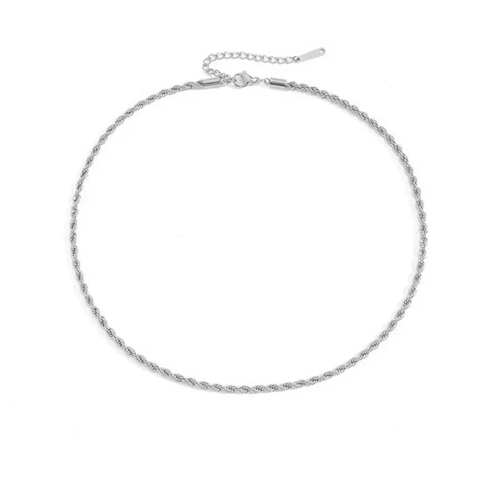 Collier Caelia Seraphina en Or Rose