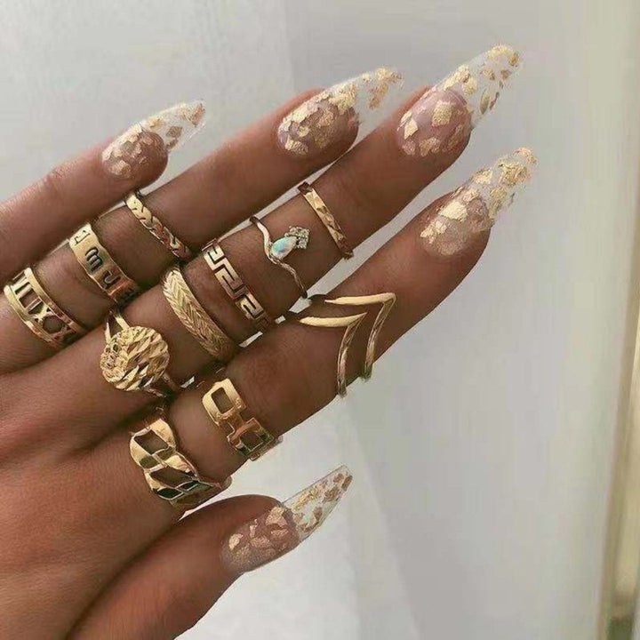 Paquet unique de 8 à 12 bagues en argent faites à la main pour un style personnalisé