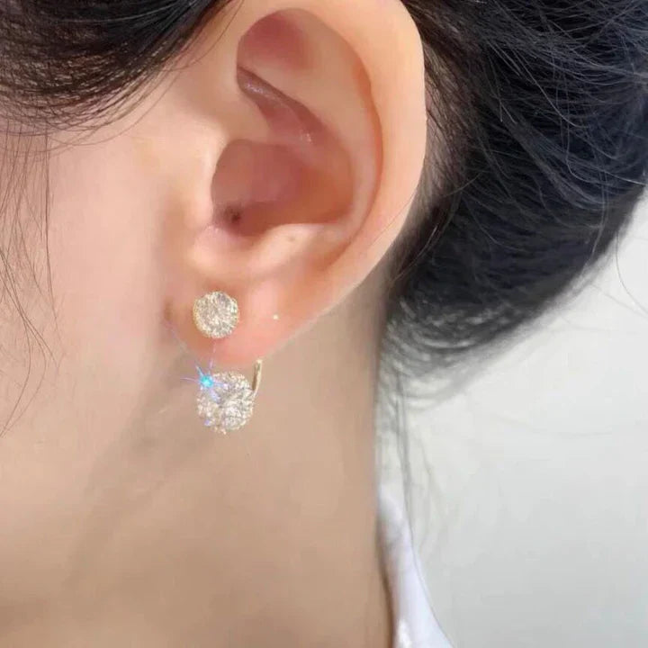 Boucles d'oreilles Minerva Justina en or