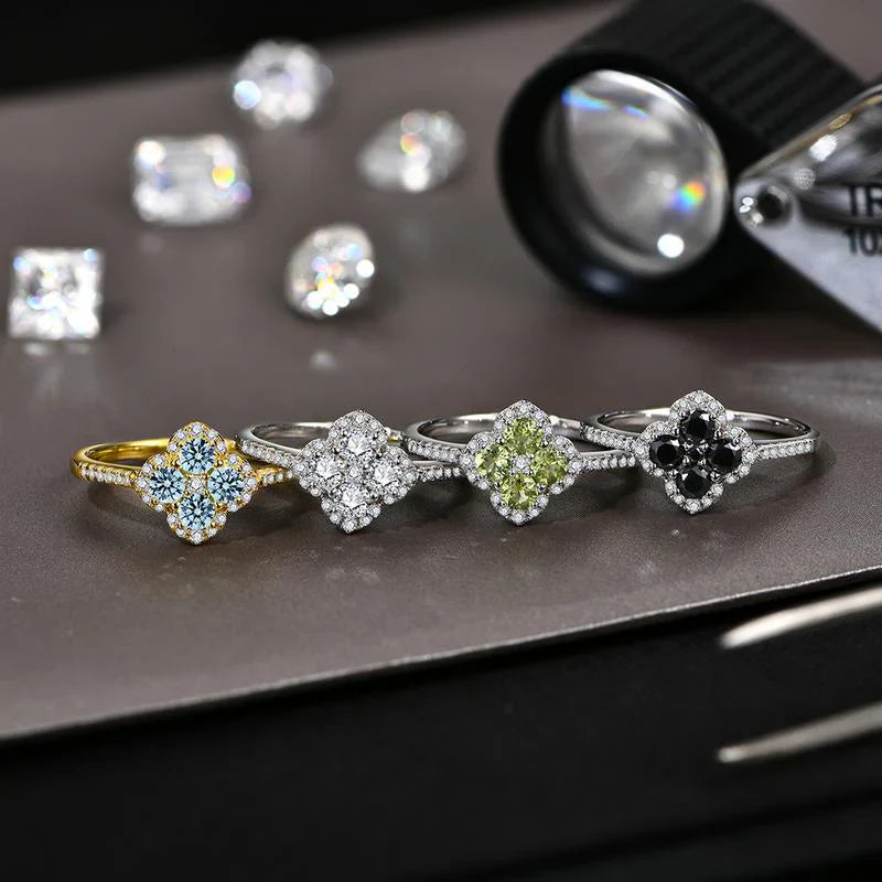 Bague Soraya Clover en argent