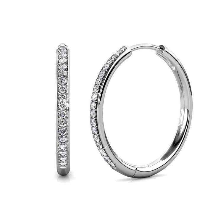 Boucles d'oreilles Sorel Pave en argent