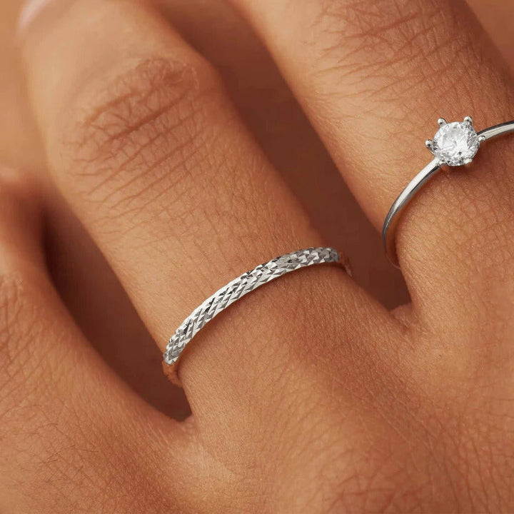 Bague Ameline Treillis en argent