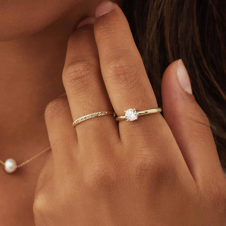 Bague Ameline Treillis en Or