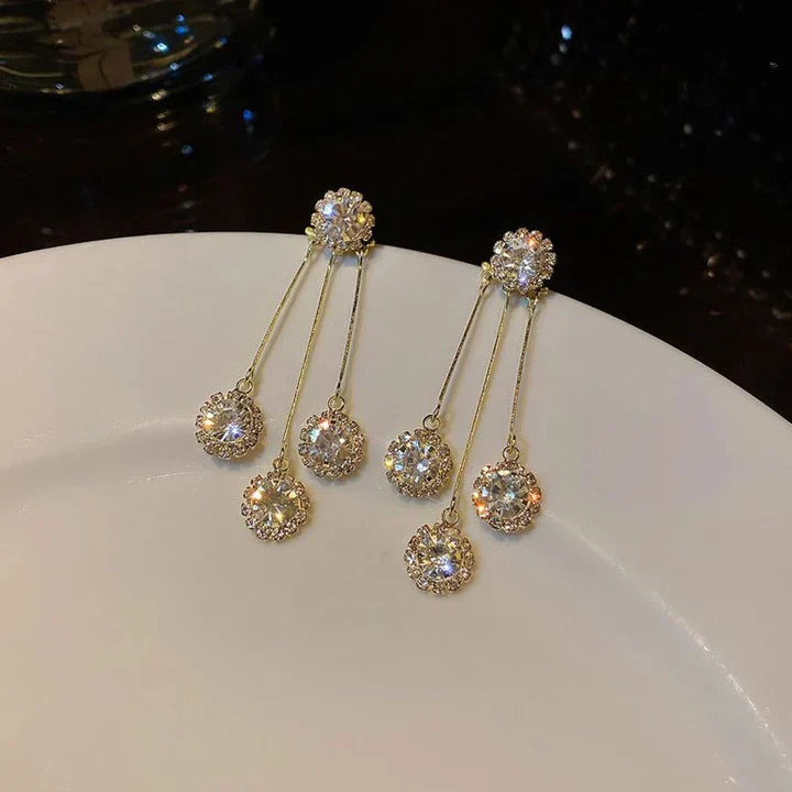 Boucles d'oreilles Tertia Honoria en or