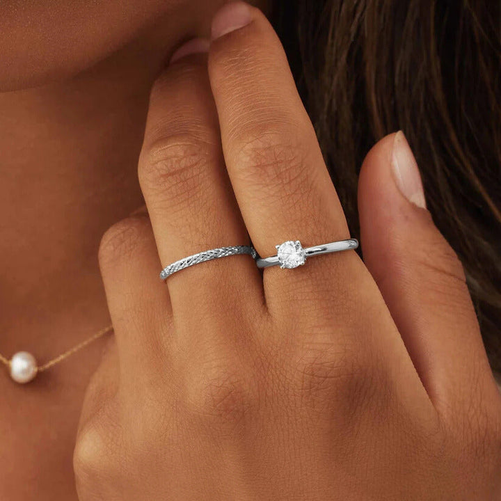 Bague Ameline Treillis en argent