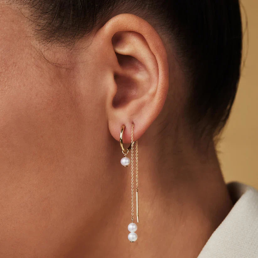 Boucles d'oreilles Crest Delia Or