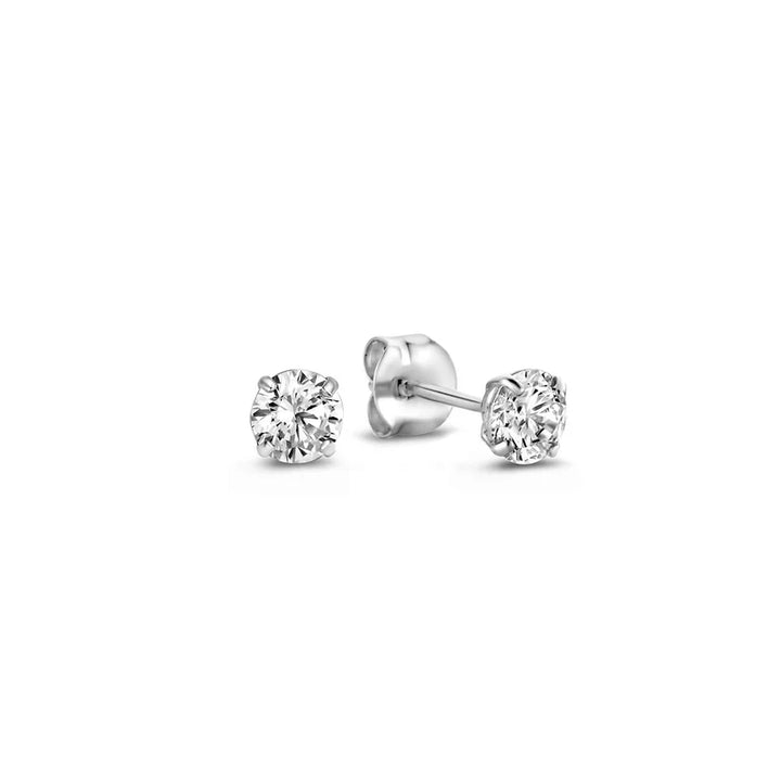 Boucles d'oreilles en argent avec pierres Larmes de Lune