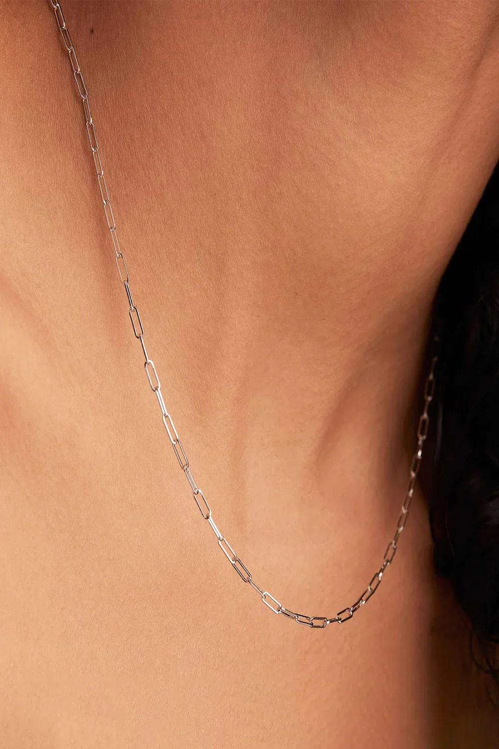 Collier chaîne élégant Archen en argent