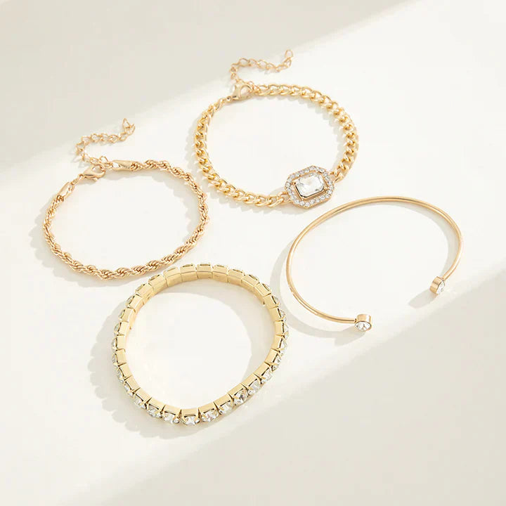 Ensemble de bracelets Domitia Calvina or