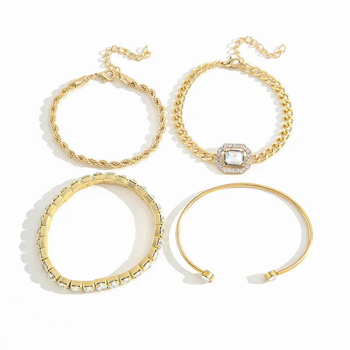 Ensemble de bracelets Domitia Calvina or