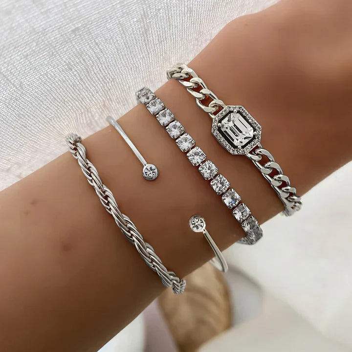 Ensemble de bracelets Domitia Calvina or